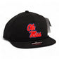 Ole Miss Rebels 3D Classic Rope Hat- Black