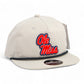 Ole Miss Rebels 3D Classic Rope Hat- Grey/ Charcoal