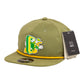 Oregon Ducks Retro 3D Classic Rope Hat- Loden/ Amber