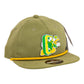 Oregon Ducks Retro 3D Classic Rope Hat- Loden/ Amber