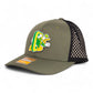 Oregon Ducks Retro 3D Snapback Tilikum Trucker Hat- Loden/ Black