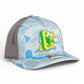 Oregon Ducks Retro 3D Snapback Trucker Hat- Saltwater Duck Camo/ Charcoal