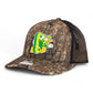 Oregon Ducks Retro 3D Snapback Trucker Hat- Realtree Timber/ Black