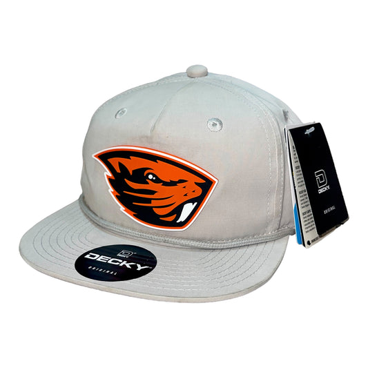 Oregon State Beavers 3D Classic Rope Hat- Grey