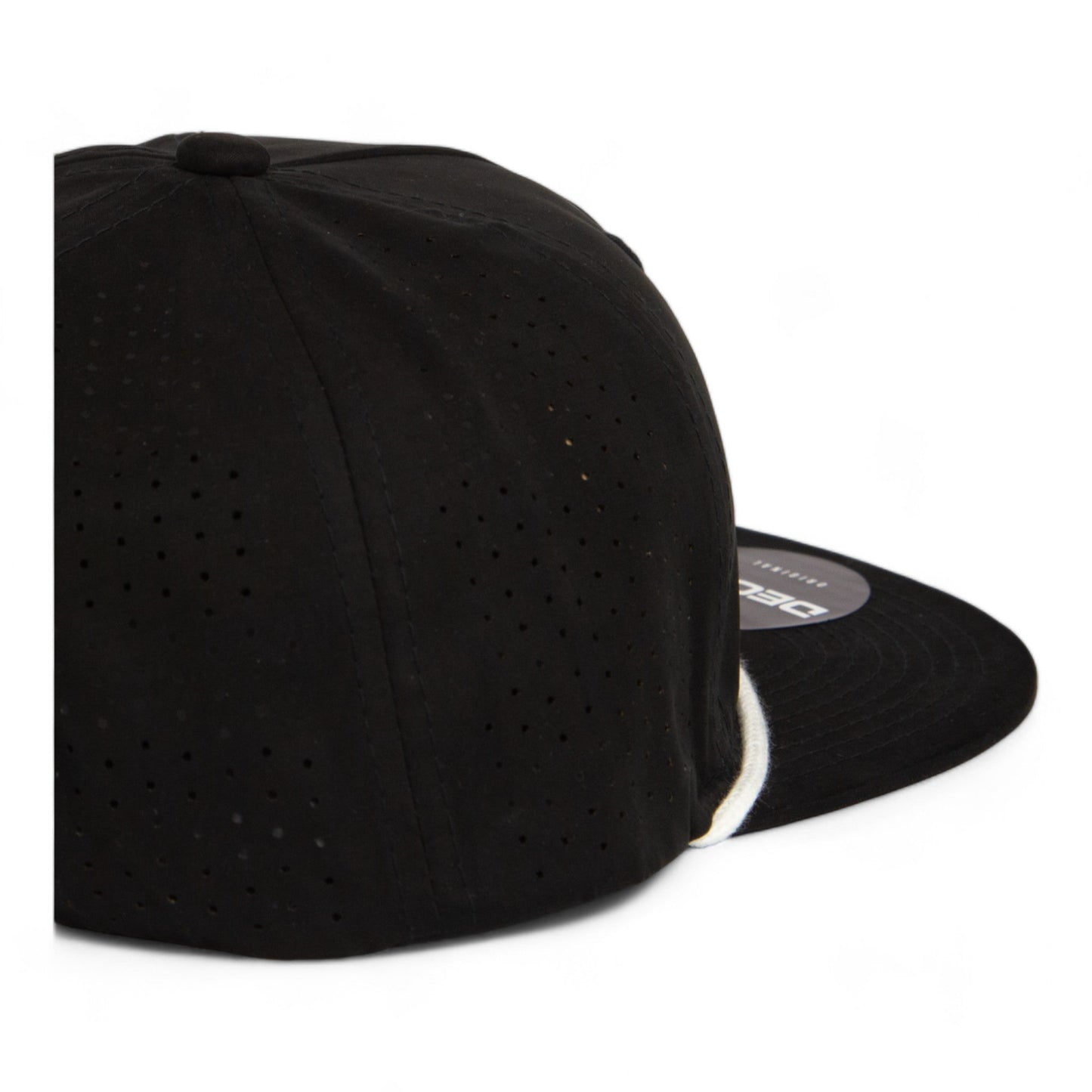 Oregon Ducks Retro 3D Perforated Rope Hat- Black/ White