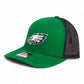 Philadelphia Eagles Super Bowl LIX 3D Snapback Trucker Hat- Kelly Green/ Black