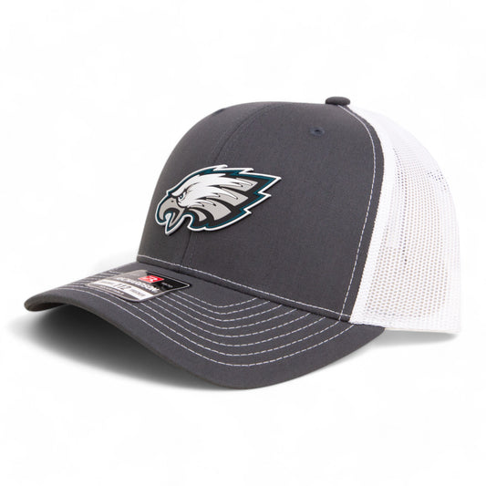 Philadelphia Eagles Super Bowl LIX 3D Snapback Trucker Hat- Charcoal/ White