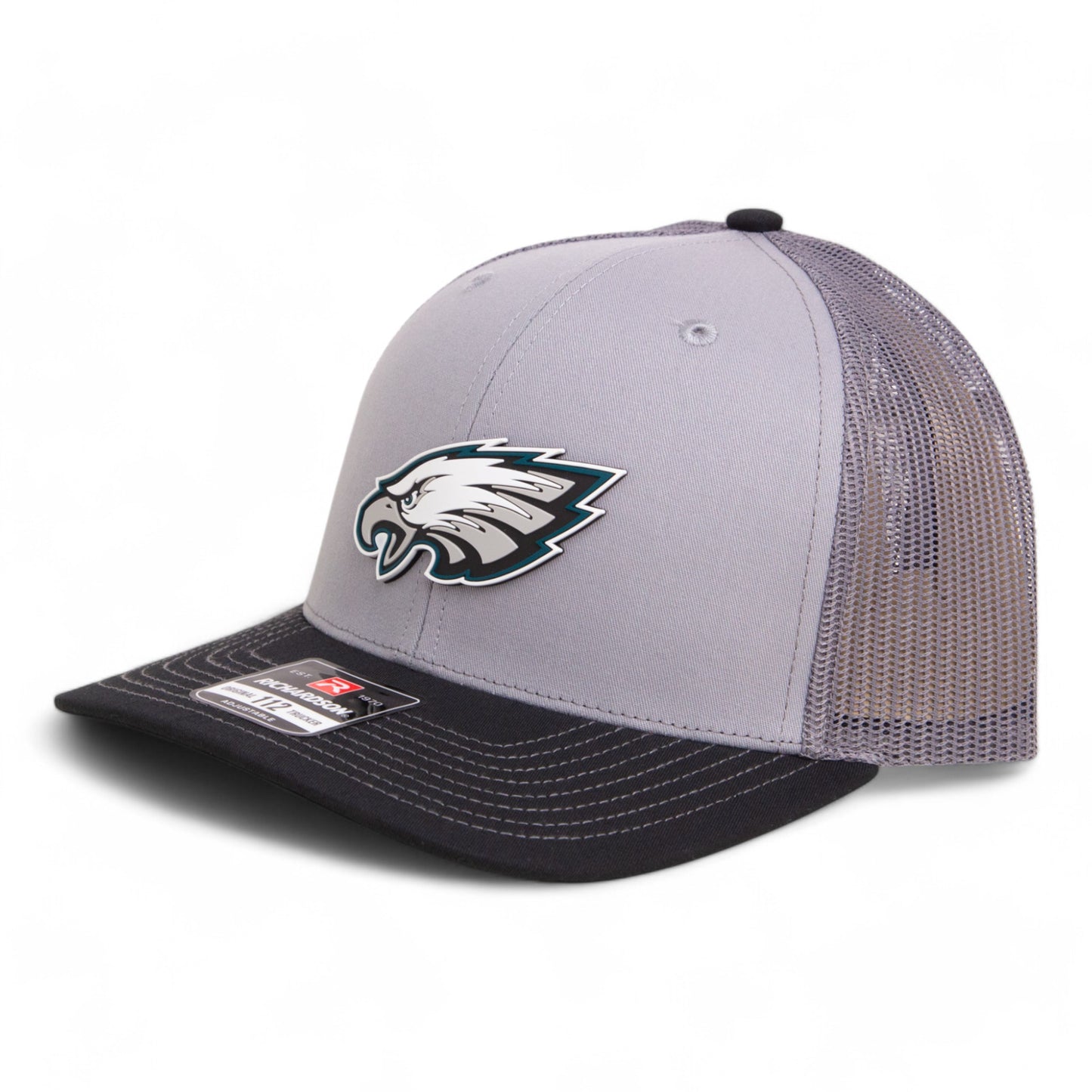 Philadelphia Eagles Super Bowl LIX 3D Snapback Trucker Hat- Grey/ Charcoal/ Black