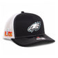 Philadelphia Eagles Super Bowl LIX 3D Snapback Trucker Hat- Black/ White