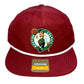 Boston Celtics 3D Classic Rope Hat- Cardinal/ White - Ten Gallon Hat Co.