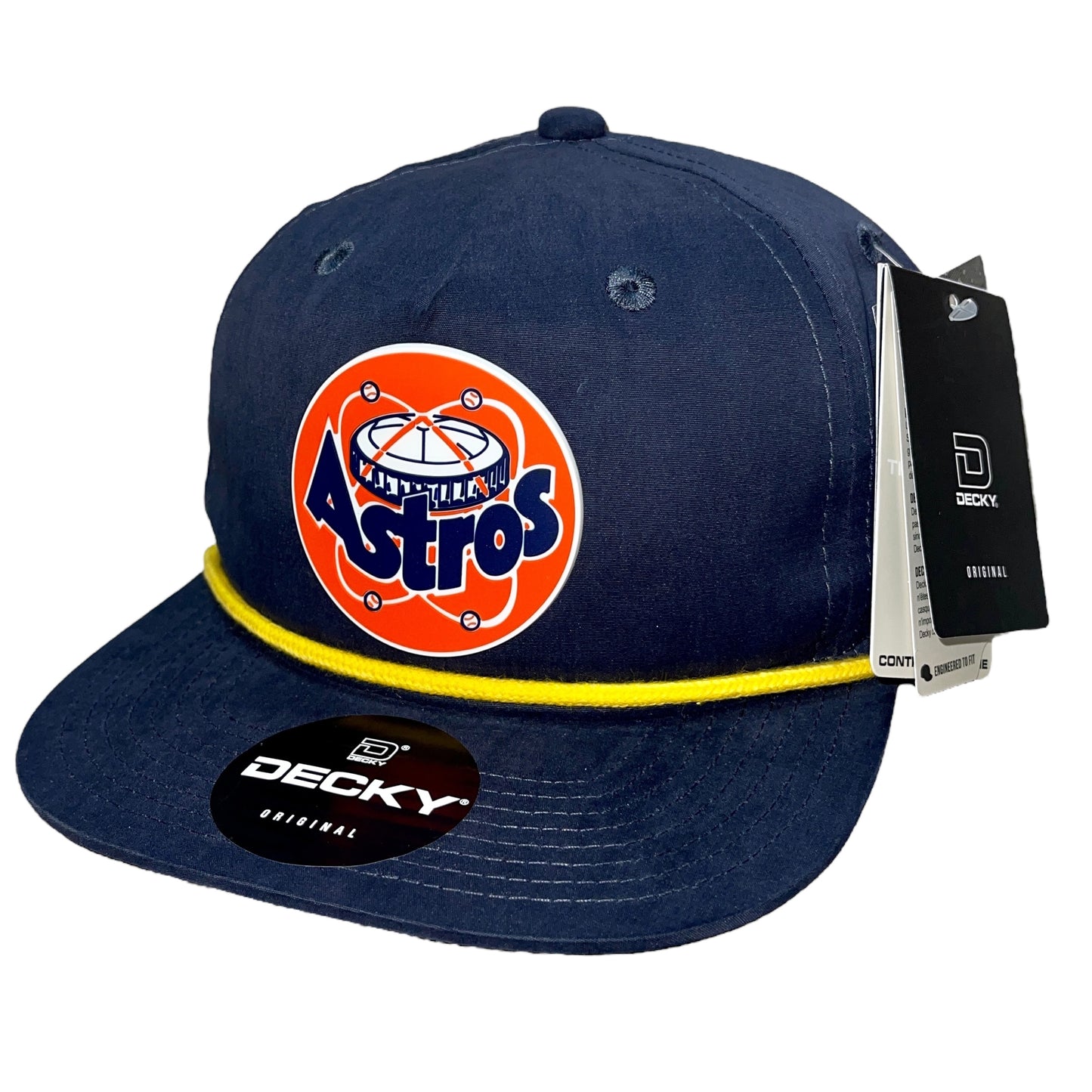 Houston Astros Retro 3D Classic Rope Hat- Navy/ Gold