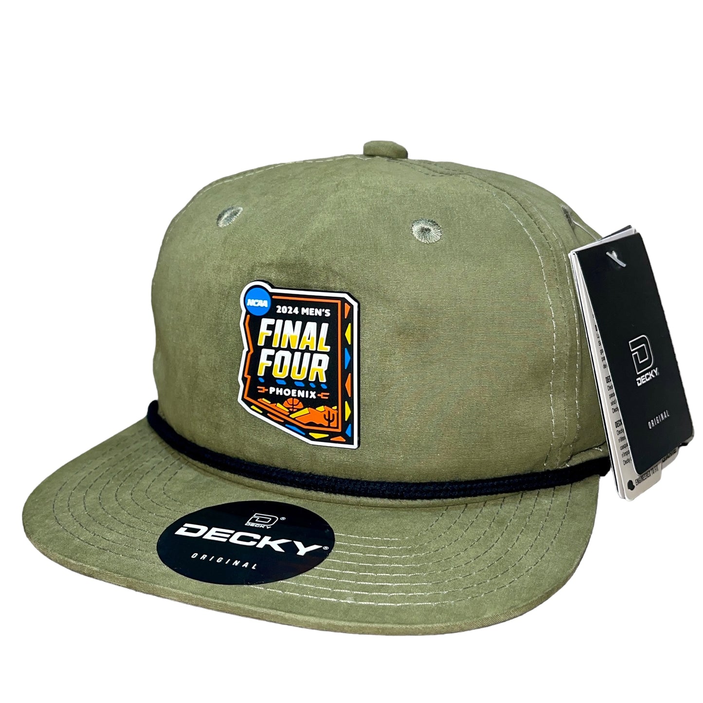 2024 March Madness- Final Four 3D Classic Rope Hat- Loden/ Black