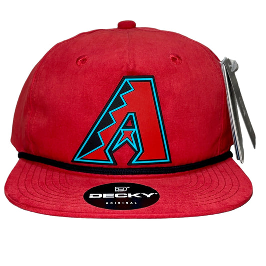 Arizona Diamondbacks 3D Classic Rope Hat- Red/ Black - Ten Gallon Hat Co.