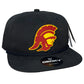 USC Trojans 3D Classic Rope Hat- Black - Ten Gallon Hat Co.