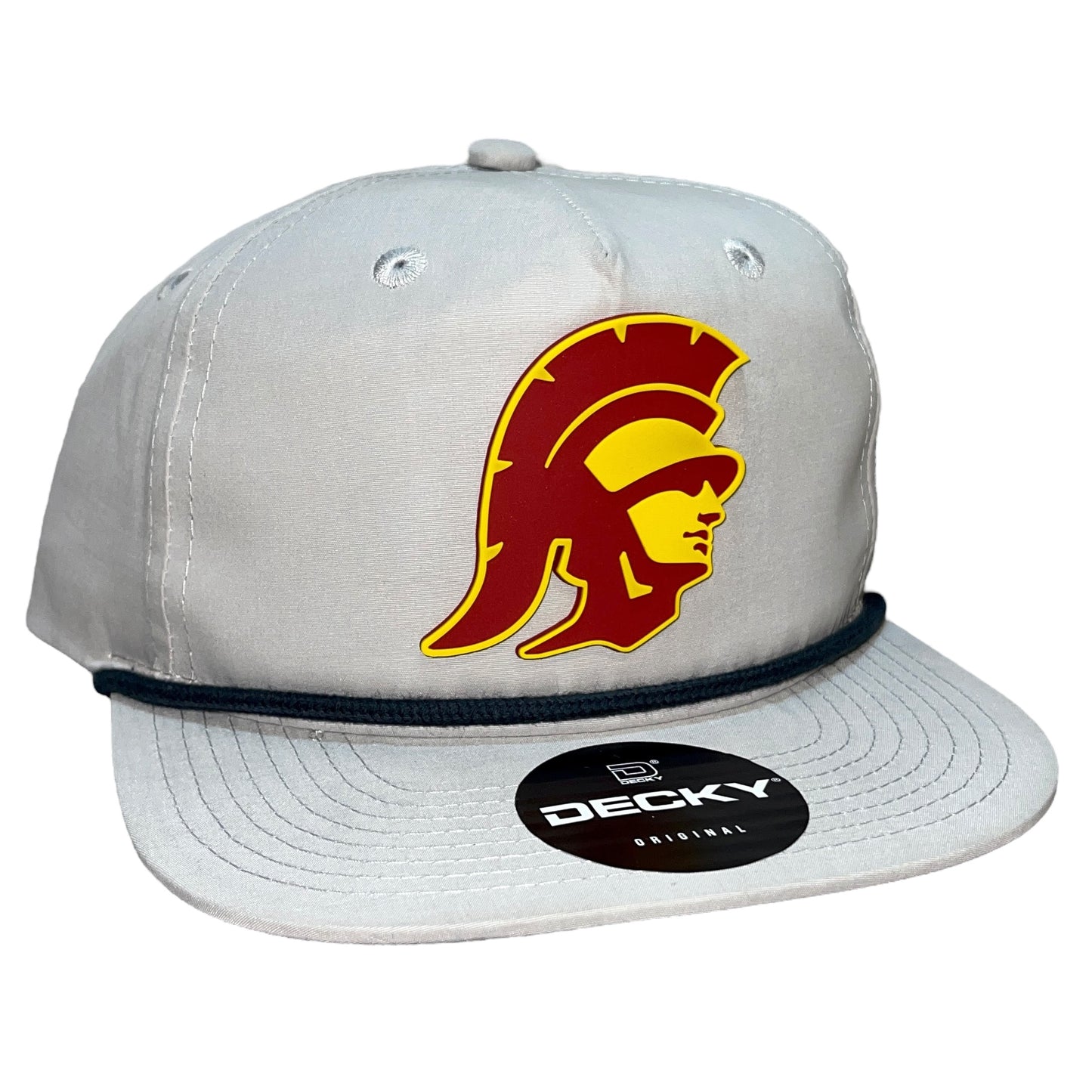 USC Trojans 3D Classic Rope Hat-Grey/ Charcoal - Ten Gallon Hat Co.