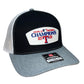Texas Rangers 2023 World Series Champions 3D Snapback Trucker Hat- Black/ White/ Heather Grey