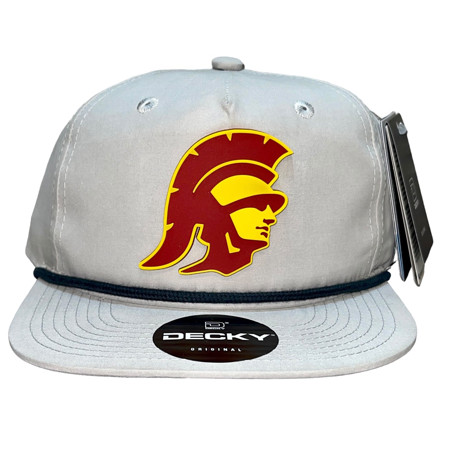 USC Trojans 3D Classic Rope Hat-Grey/ Charcoal - Ten Gallon Hat Co.