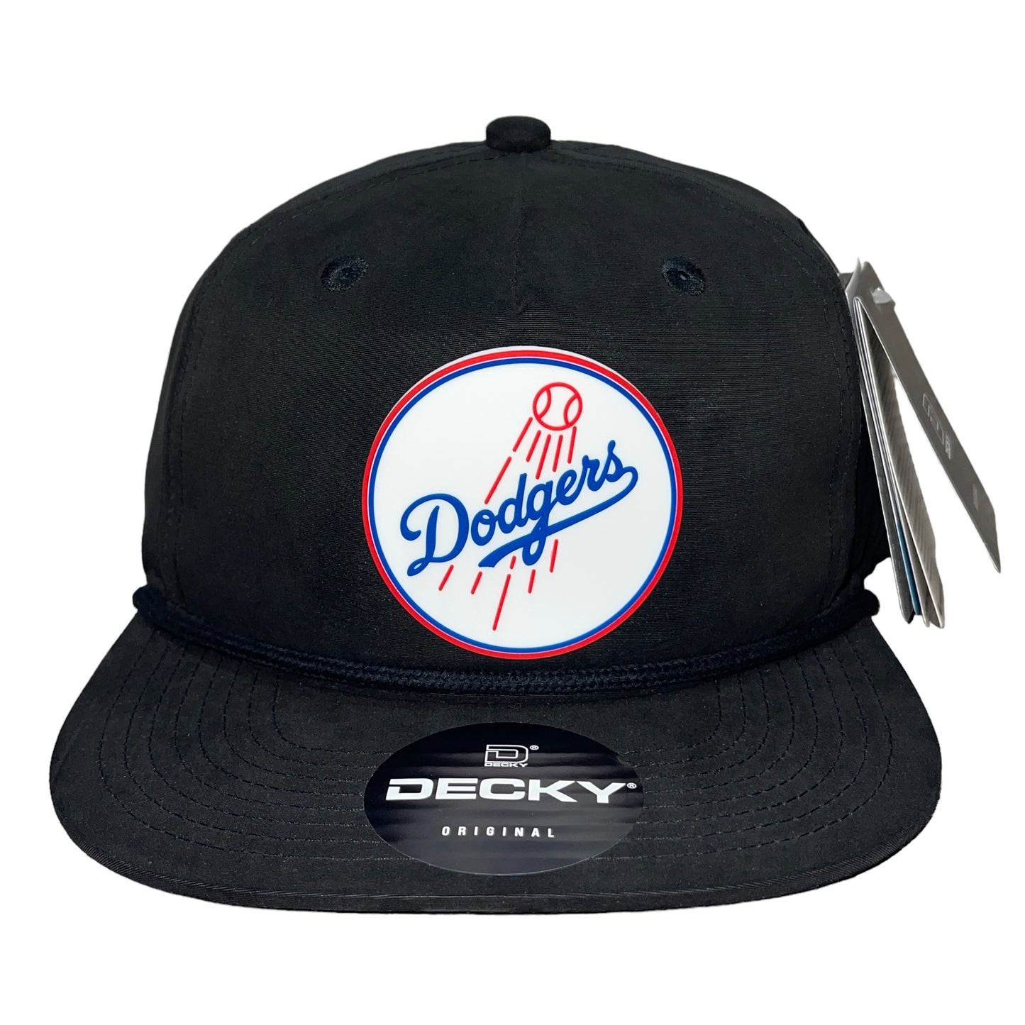 Los Angeles Dodgers 3D Classic Rope Hat- Black - Ten Gallon Hat Co.