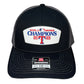 Texas Rangers 2023 World Series Champions 3D Snapback Trucker Hat- Black/ Charcoal
