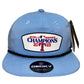 Texas Rangers 2023 World Series Champions 3D Classic Rope Hat- Sky/ Black