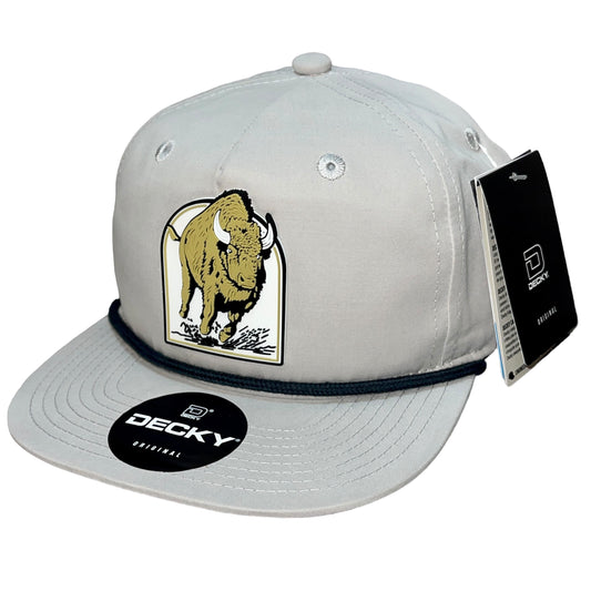 Colorado Wild Buffaloes Mascot Series 3D Classic Rope Hat- Grey/ Charcoal