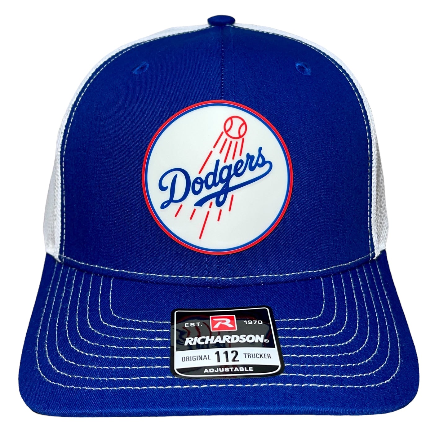 Los Angeles Dodgers 3D Snapback Trucker Hat- Royal/ White - Ten Gallon Hat Co.