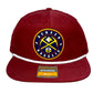 Denver Nuggets 3D Classic Rope Hat- Cardinal/ White - Ten Gallon Hat Co.
