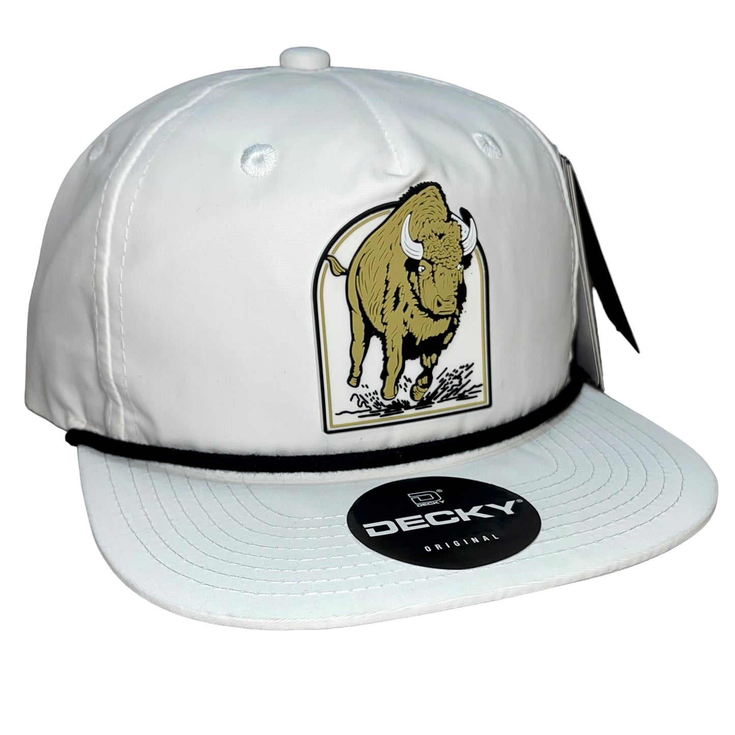 Colorado Wild Buffaloes Mascot Series 3D Classic Rope Hat- White/ Black