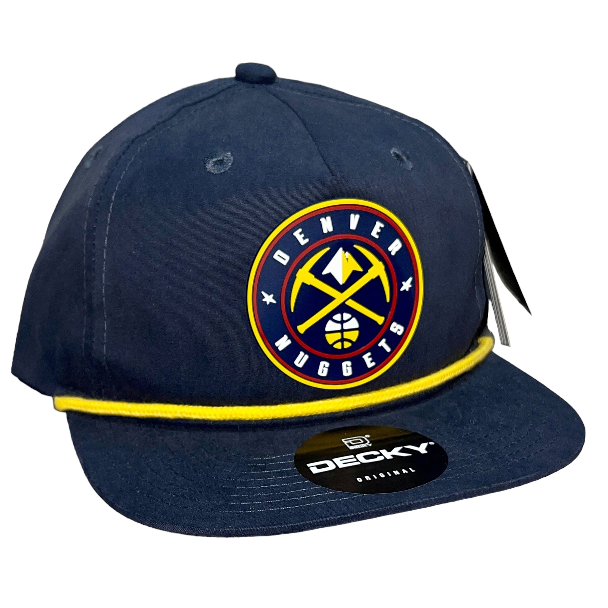 Denver Nuggets 3D Classic Rope Hat- Navy/ Gold - Ten Gallon Hat Co.