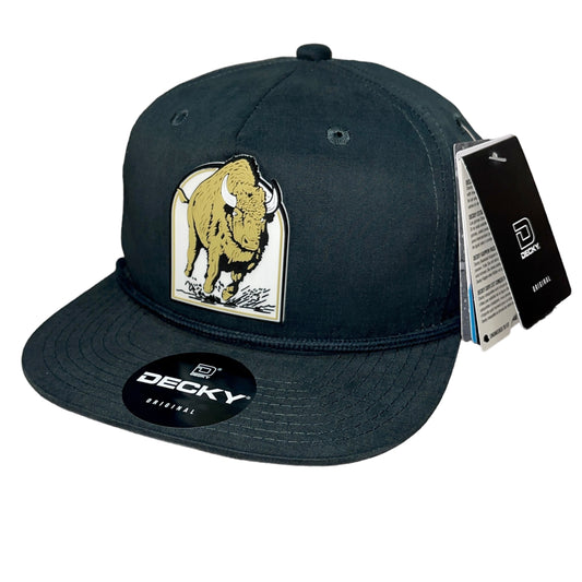 Colorado Wild Buffaloes Mascot Series 3D Classic Rope Hat- Charcoal