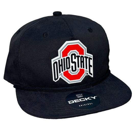 Ohio State Buckeyes 3D Classic Rope Hat- Black
