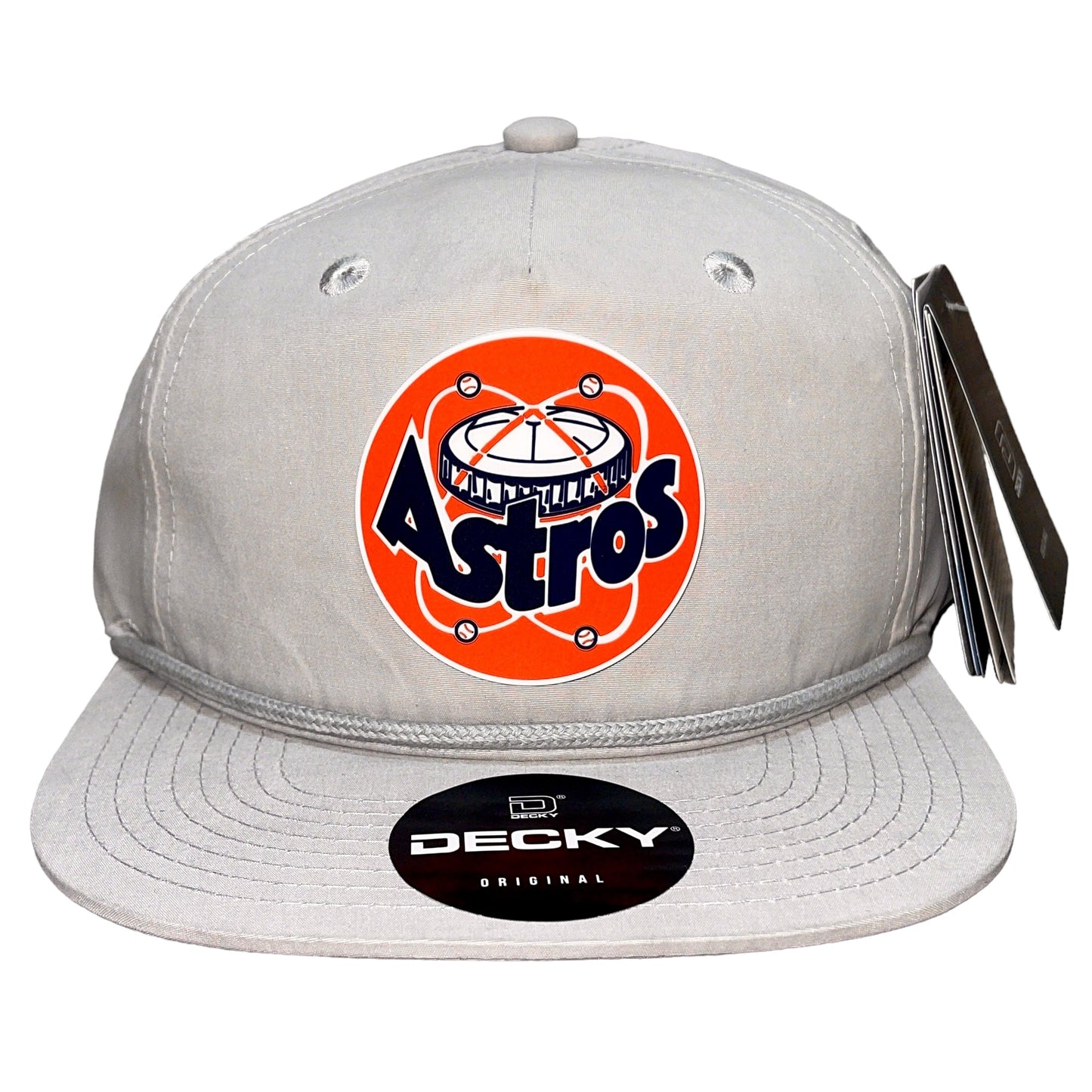 Houston Astros Retro 3D Classic Rope Hat- Grey