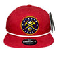 Denver Nuggets 3D Classic Rope Hat- Red/ White - Ten Gallon Hat Co.