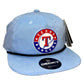 Texas Rangers 3D Classic Rope Hat- Sky/ Black