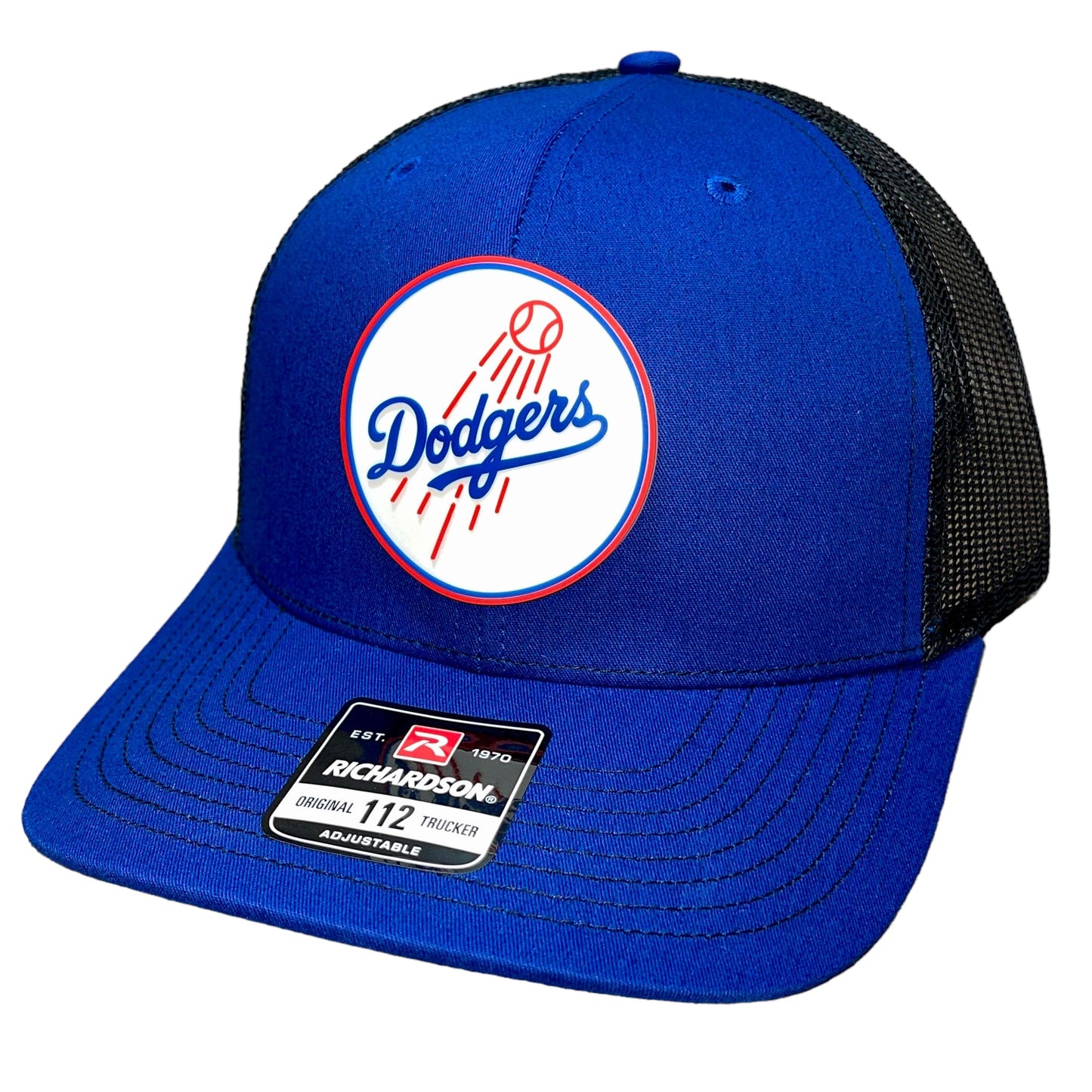 Los Angeles Dodgers 3D Snapback Trucker Hat- Royal/ Black - Ten Gallon Hat Co.