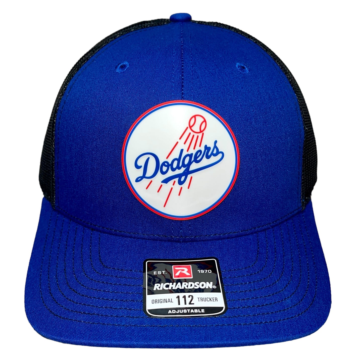 Los Angeles Dodgers 3D Snapback Trucker Hat- Royal/ Black - Ten Gallon Hat Co.