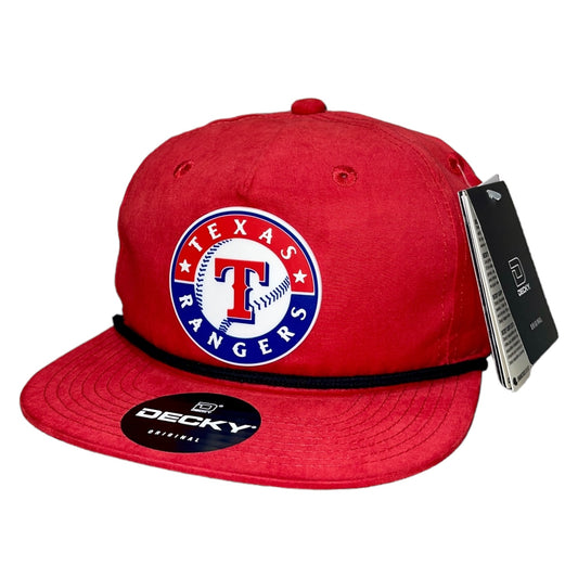 Texas Rangers 3D Classic Rope Hat- Red/ Black