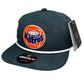 Houston Astros Retro 3D Classic Rope Hat- Charcoal/ White