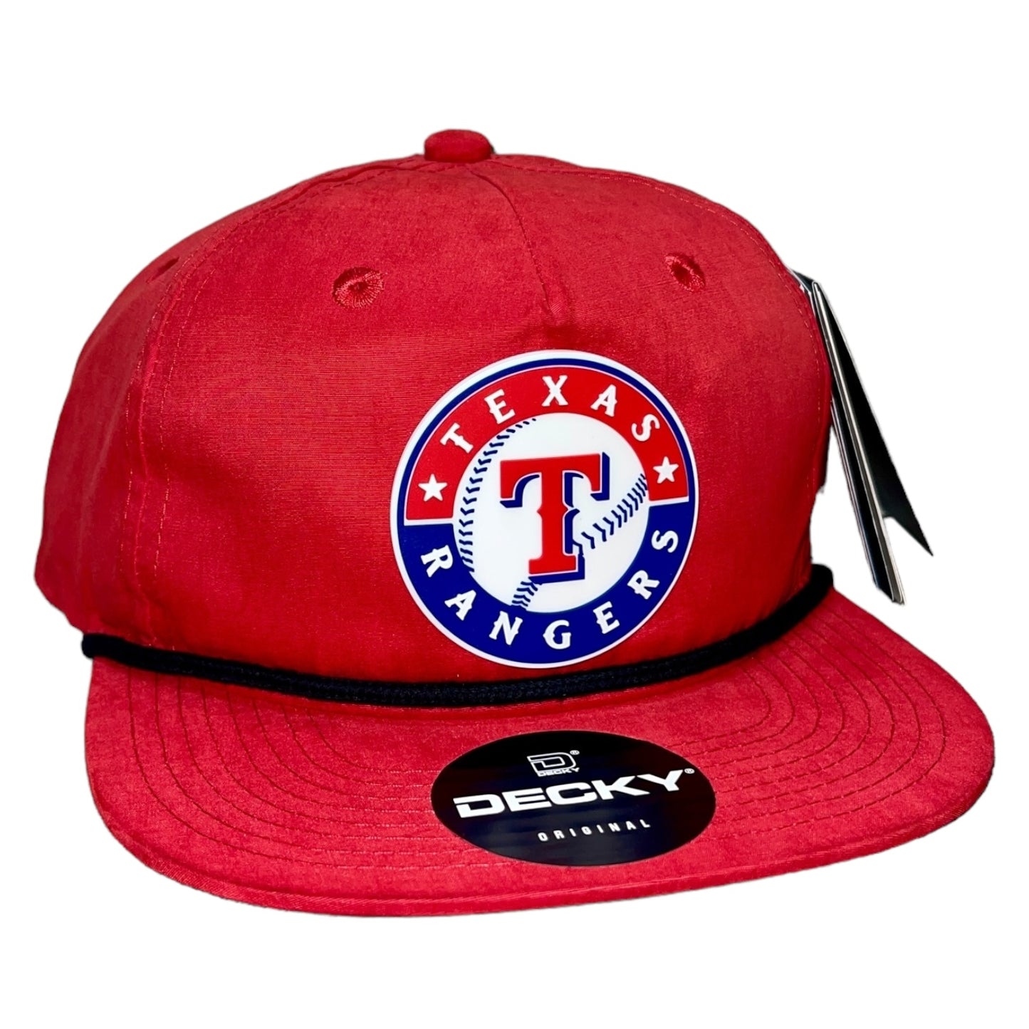 Texas Rangers 3D Classic Rope Hat- Red/ Black