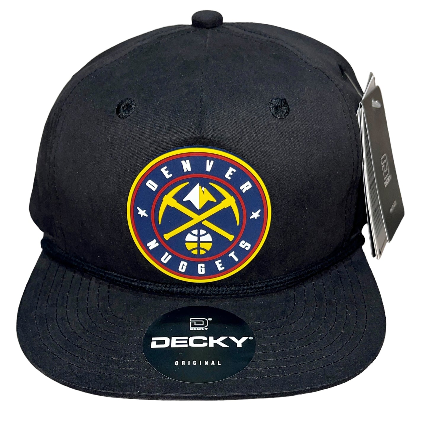 Denver Nuggets 3D Classic Rope Hat- Black - Ten Gallon Hat Co.