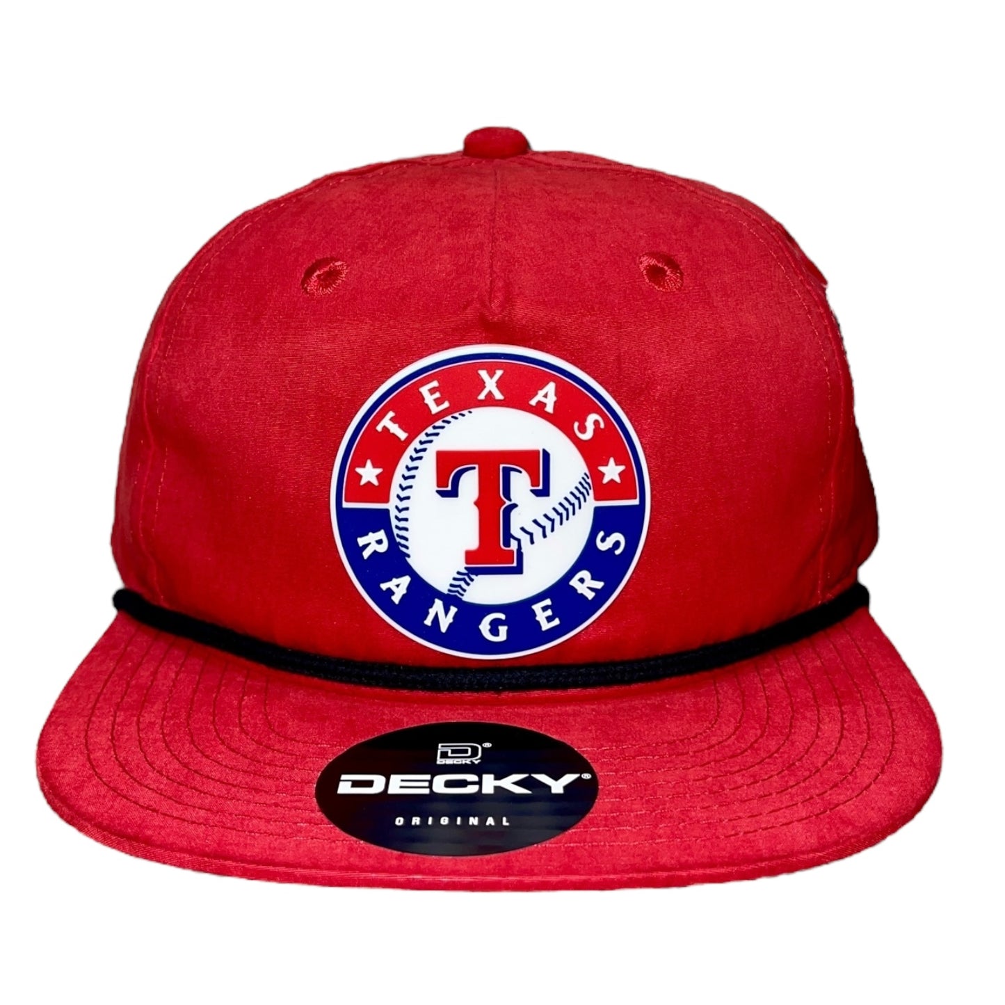 Texas Rangers 3D Classic Rope Hat- Red/ Black