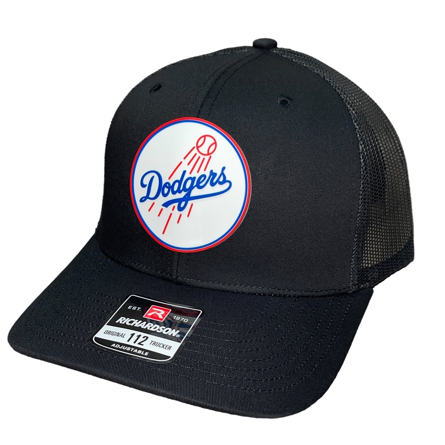 Los Angeles Dodgers 3D Snapback Trucker Hat- Black - Ten Gallon Hat Co.