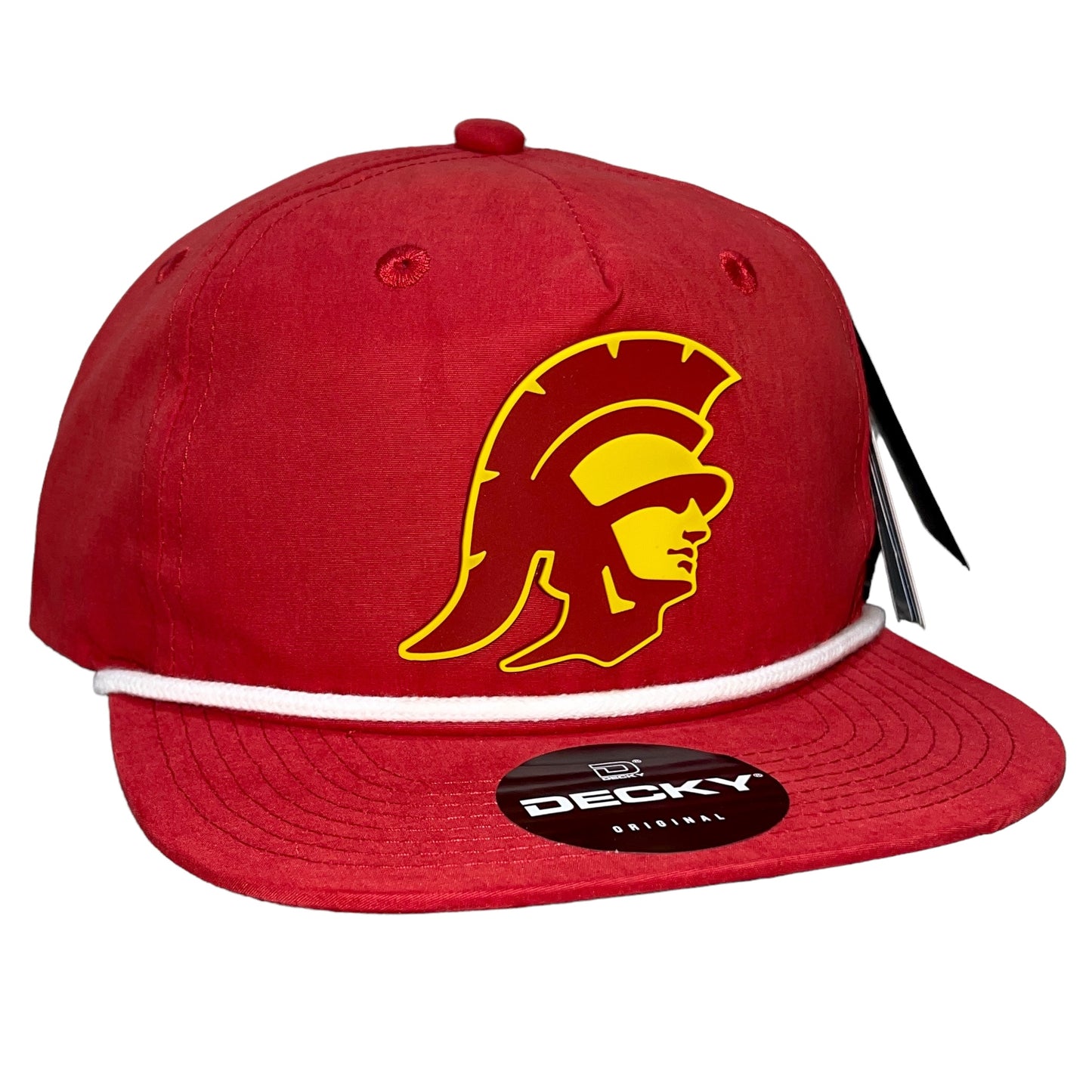 USC Trojans 3D Classic Rope Hat- Red/ White - Ten Gallon Hat Co.