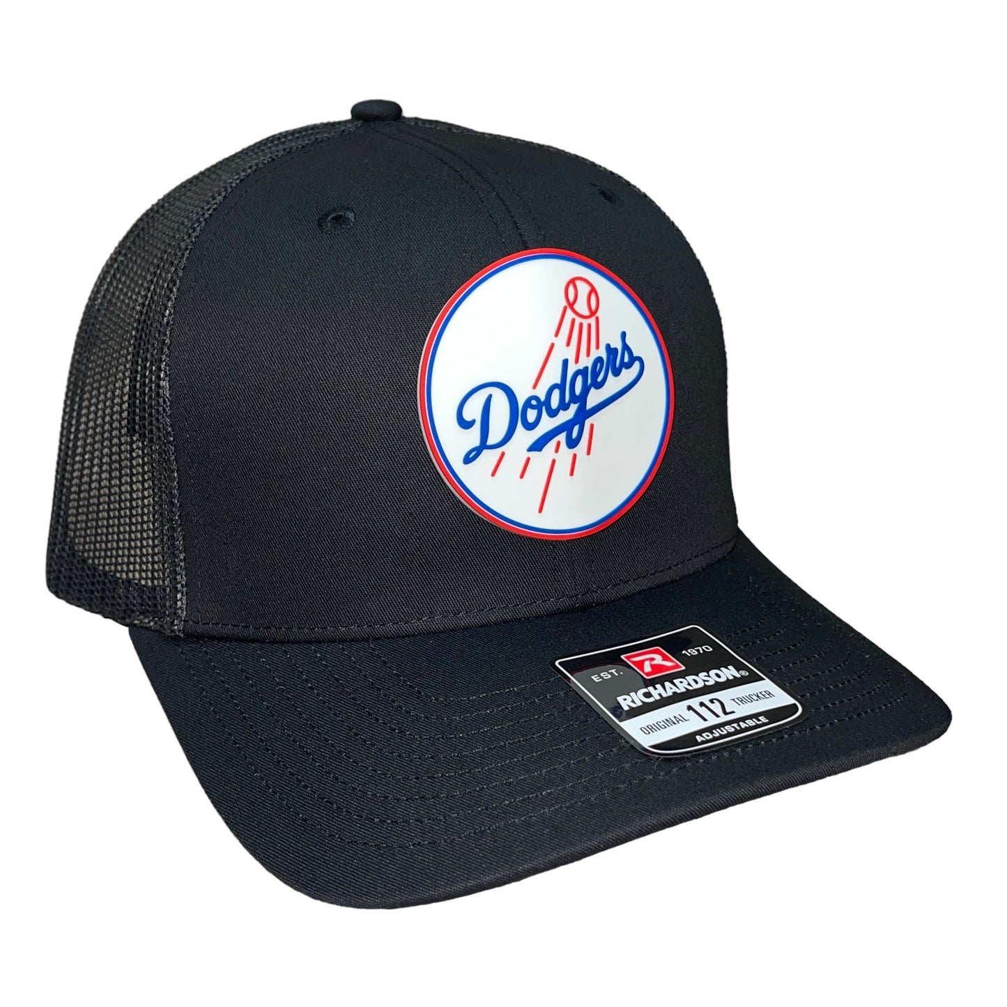 Los Angeles Dodgers 3D Snapback Trucker Hat- Black - Ten Gallon Hat Co.