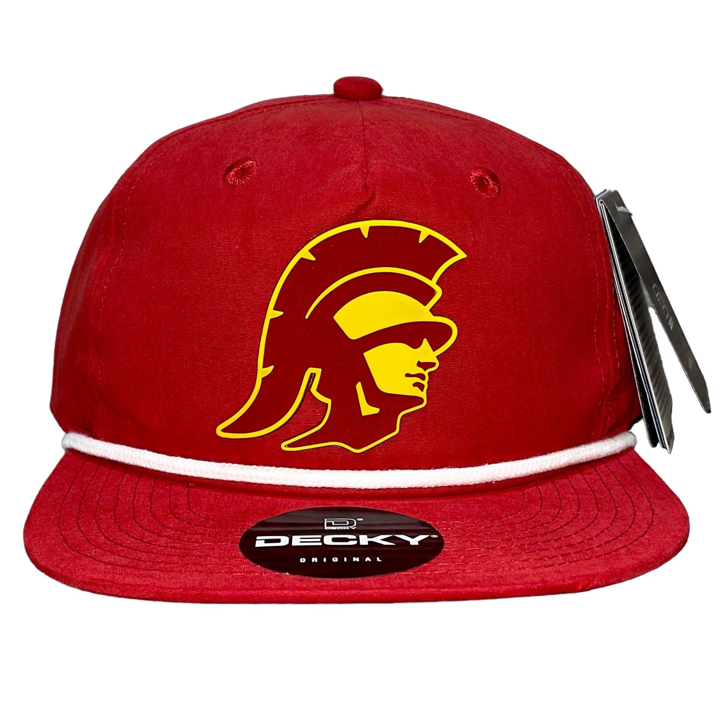 USC Trojans 3D Classic Rope Hat- Red/ White - Ten Gallon Hat Co.