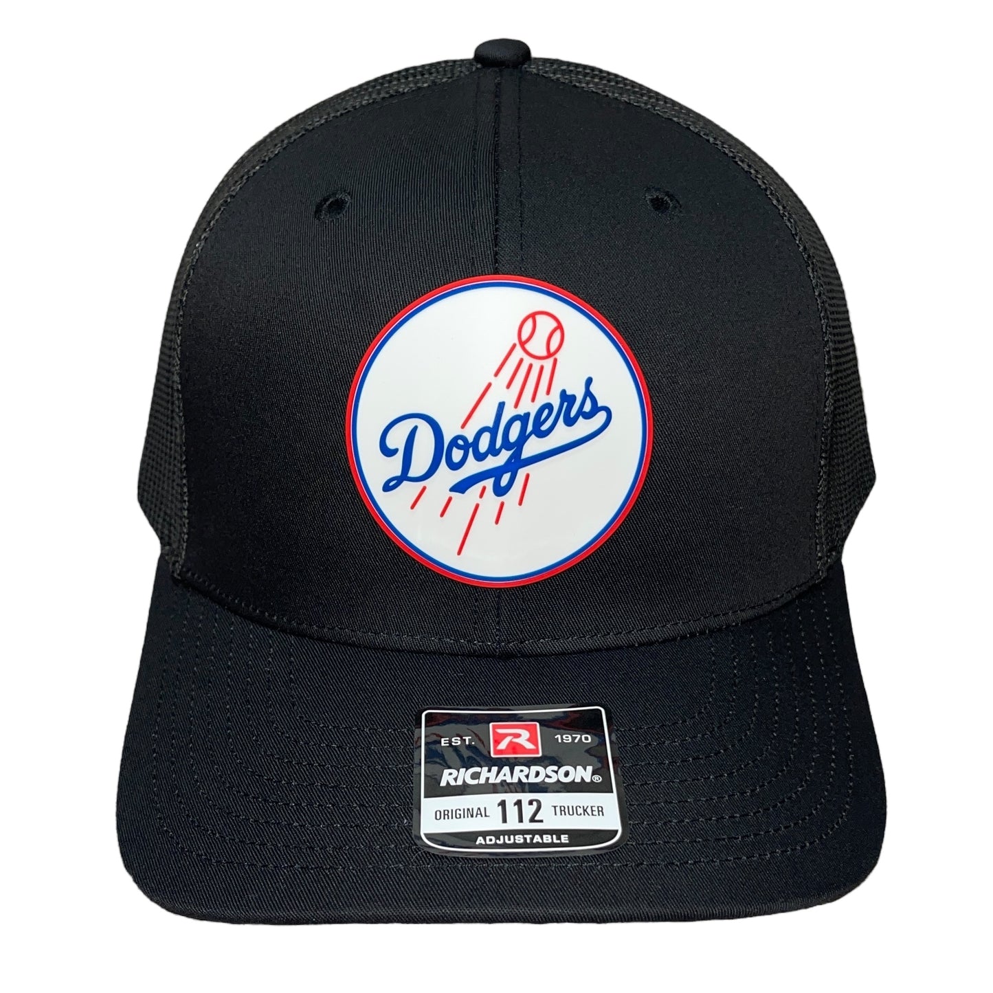 Los Angeles Dodgers 3D Snapback Trucker Hat- Black - Ten Gallon Hat Co.