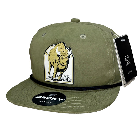Colorado Wild Buffaloes Mascot Series 3D Classic Rope Hat- Loden/ Black