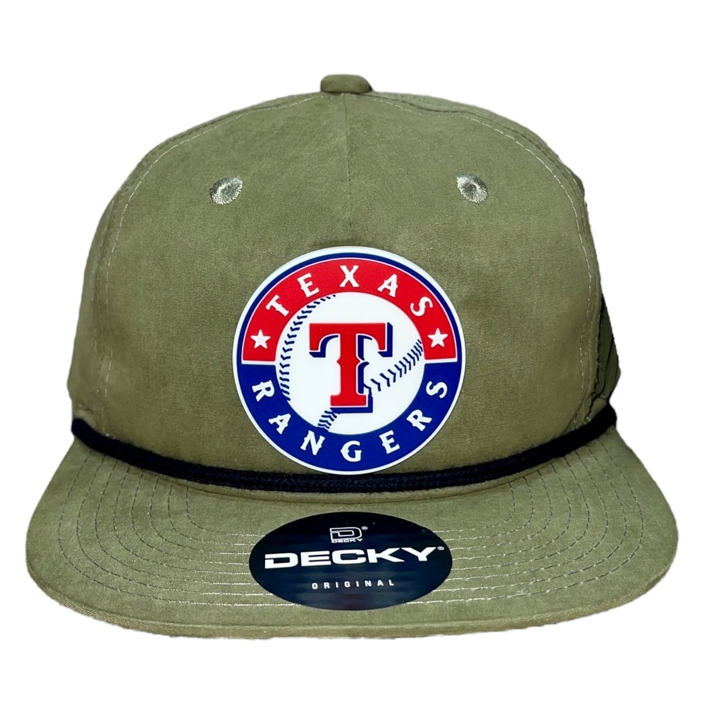 Texas Rangers 3D Classic Rope Hat- Loden/ Black