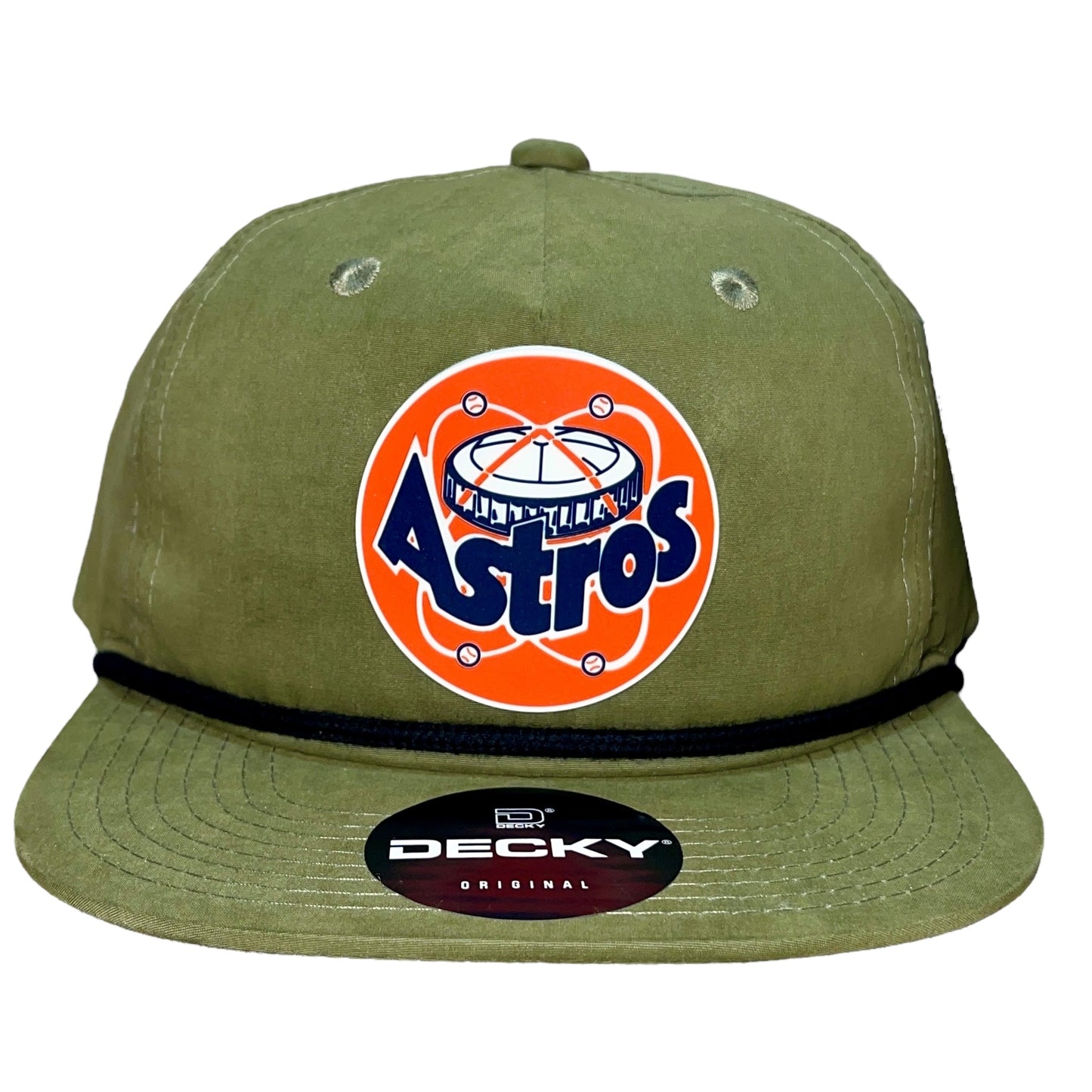 Houston Astros Retro 3D Classic Rope Hat- Loden/Black