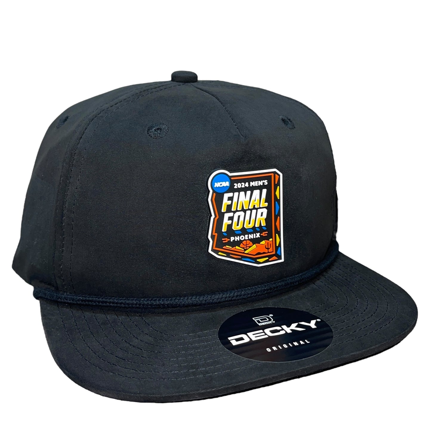 2024 March Madness- Final Four 3D Classic Rope Hat- Black